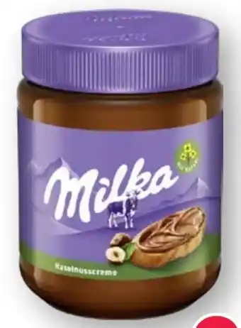 Scheck-in-Center Milka Haselnusscreme Angebot