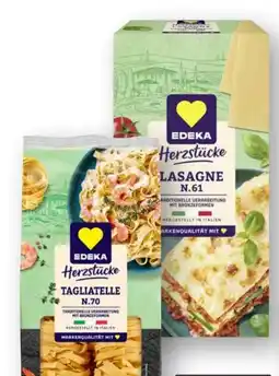 Scheck-in-Center Edeka Herzstücke Tagliatelle Angebot
