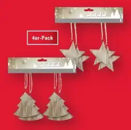 Scheck-in-Center Weihnachts-Dekohänger Tanne & Stern Angebot