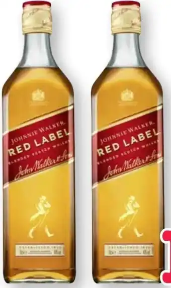 Scheck-in-Center Johnnie Walker Red Label Angebot