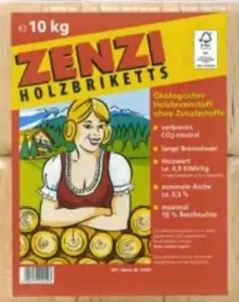 Scheck-in-Center Zenzi Holzbriketts Angebot