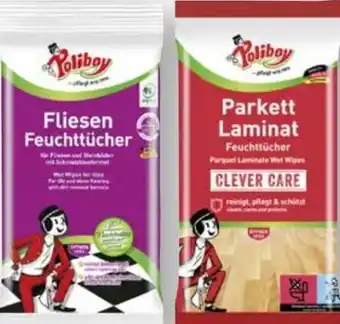 Scheck-in-Center Poliboy Parkett Laminat Feuchttücher Angebot