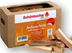 Scheck-in-Center Schönbucher Anfeuerholz Angebot