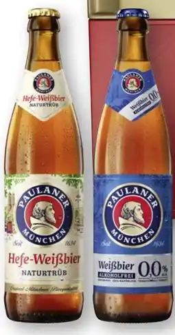 Scheck-in-Center Paulaner Hefe-Weißbier Naturtrüb Angebot