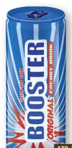 Scheck-in-Center Booster Energy Drink Angebot