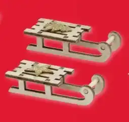 Scheck-in-Center Weihnachts-Dekoschlitten Angebot