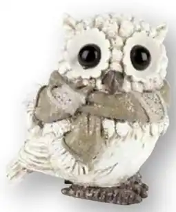 Scheck-in-Center Weihnachtsfigur Eule Angebot