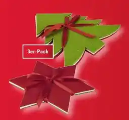 Scheck-in-Center Weihnachts-Dekomatte Stern & Baum Angebot