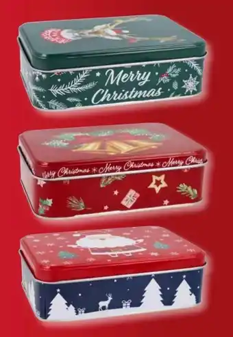 Scheck-in-Center Weihnachts-Gebäckdose Angebot