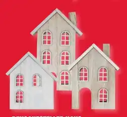 Scheck-in-Center Dekoaufsteller Häuser Angebot