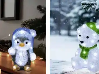 Scheck-in-Center Dekor Christmas LED-Acrylic Figure Angebot