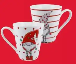 Scheck-in-Center Weihnachts-Kaffeebecher Wichtel Angebot