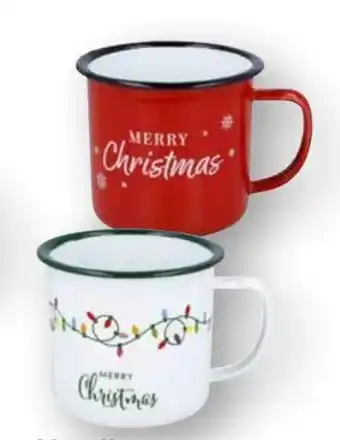 Scheck-in-Center Weihnachts-Metalltasse Angebot