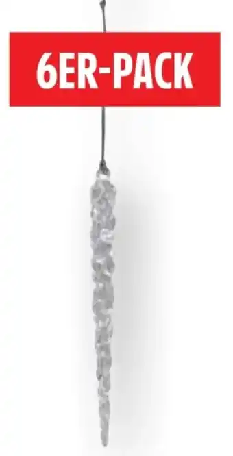 Scheck-in-Center Dekohänger Eiszapfen Angebot