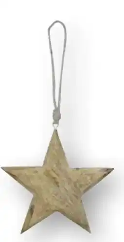 Scheck-in-Center Dekohänger Stern Angebot