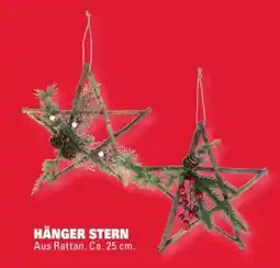 Scheck-in-Center Hänger Stern Angebot