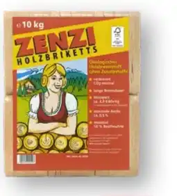 Edeka Zenzi Holzbriketts Angebot