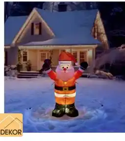 Edeka Dekor Christmas XXL-LED-Figur Weihnachtsmann Angebot