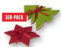 Edeka Weihnachts-Dekomatte Stern & Baum Angebot
