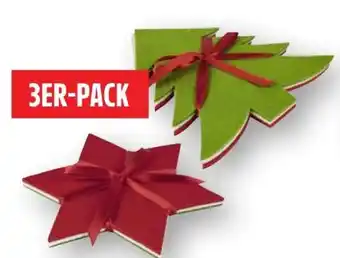 Edeka Weihnachts-Dekomatte Stern & Baum Angebot