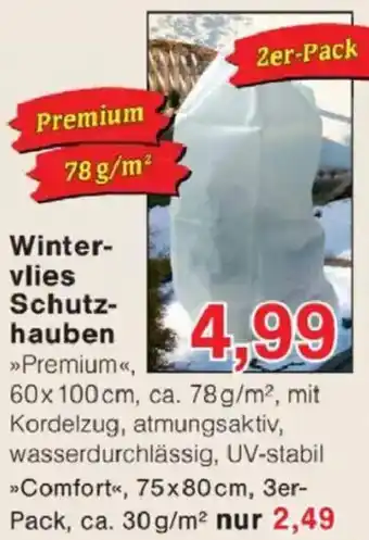Jawoll Wintervlies Schutzhauben Angebot