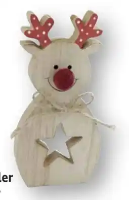 Edeka Weihnachts-Dekoaufsteller Rudi Rentier Angebot