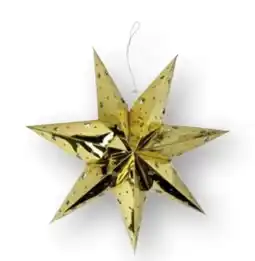 Edeka Weihnachts-LED-Papierstern Angebot