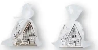 Edeka Holz-Weihnachtsdeko-Haus Angebot