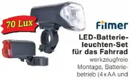 Jawoll Filmer LED-Batterieleuchten-Set für das Fahrrad Angebot