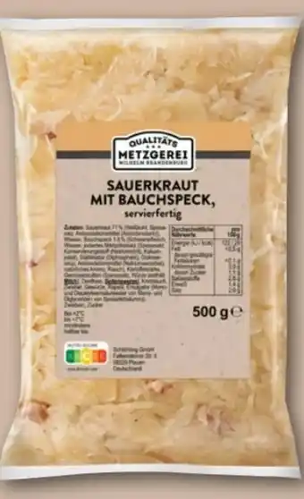 REWE Center Metzgerei Wilhelm Brandenburg Sauerkraut Angebot
