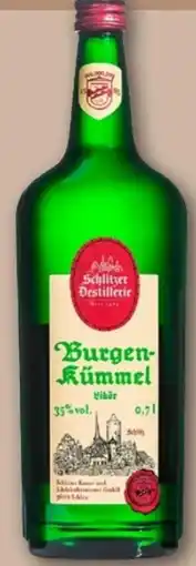 REWE Center Schlitzer Destillerie Burgenkümmel Likör Angebot