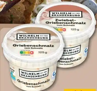 REWE Center Metzgerei Wilhelm Brandenburg Griebenschmalz Angebot