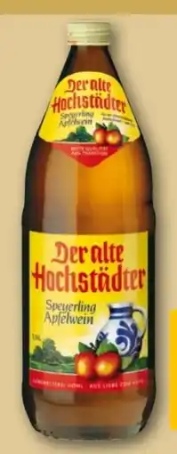 REWE Center Der alte Hochstädter Speyerling Apfelwein Angebot