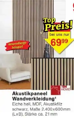 Jawoll TIM HOME Akustikpaneel Wandverkleidung Angebot