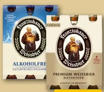 REWE Franziskaner Premium Weissbier Naturtrüb Angebot