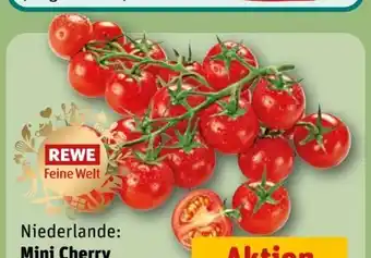 REWE Rewe Feine Welt Mini Cherry Rispentomaten Süße Versuchung Angebot