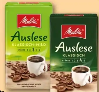 REWE Melitta Kaffee Auslese Angebot