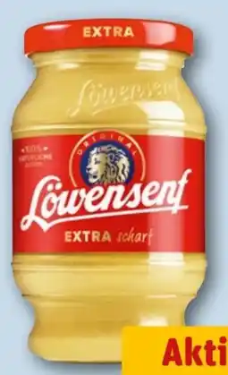 REWE Löwensenf Extra Scharf Angebot