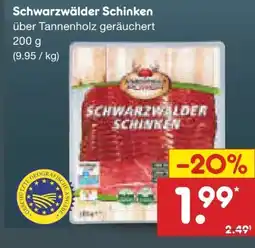 Netto Marken-Discount Der Schwarzwälder Wagner Schinken Angebot