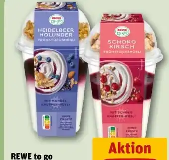 REWE Rewe to go Frühstücksmüsli Angebot
