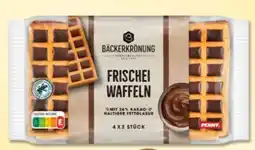 PENNY Bäckerkrönung Gefüllte Frischeiwaffeln Angebot