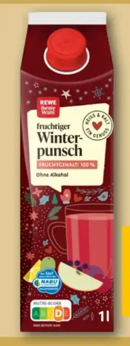 REWE Rewe Beste Wahl Fruchtiger Winterpunsch Angebot