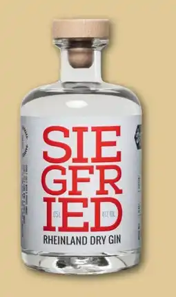 REWE Siegfried Rheinland Dry Gin Angebot