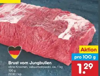 Netto Marken-Discount Brust vom Jungbullen Angebot