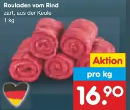 Netto Marken-Discount Rouladen vom Rind Angebot