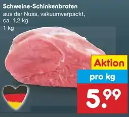 Netto Marken-Discount Schweine-Schinkenbraten Angebot