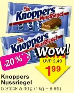 Jawoll Knoppers Nussriegel Angebot