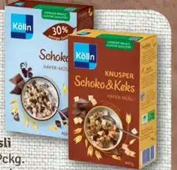 nahkauf Kölln Müsli Schoko 30% weniger Zucker Angebot