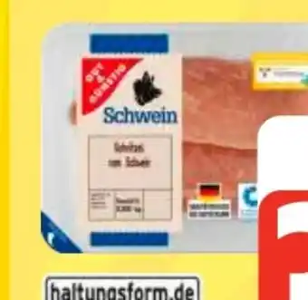 Edeka Frischemarkt Gut & Günstig Schweineschnitzel Angebot