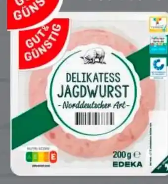 Edeka Gut & Günstig Brühwurstaufschnitt Angebot